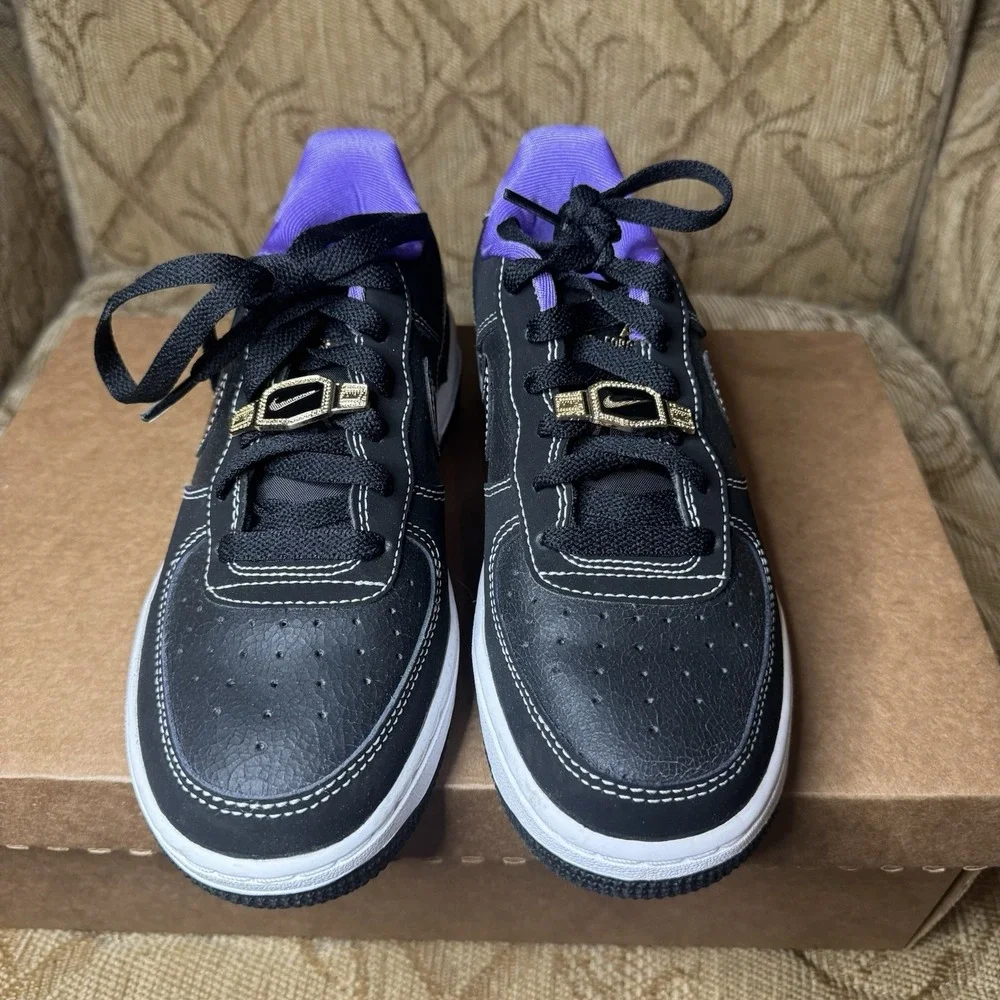 Nike Air Force 1 Low '07 LV8 GS 'World Champ' DQ0300-001 GS Size‎ 3.5Y